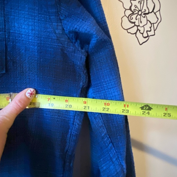 Pendleton Medium Flannel Blue Navy Mens Medium - Picture 11 of 12